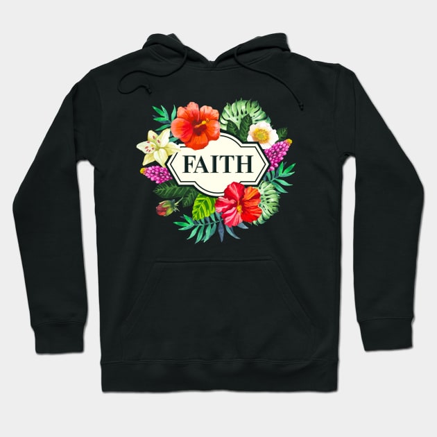 Faith / Inspirational quote Hoodie by Yurko_shop